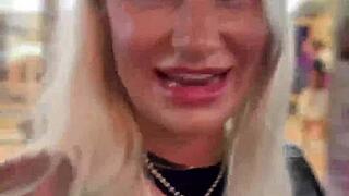 summer mallorca tease: busty blonde cameron cohen's wet pussy grind!