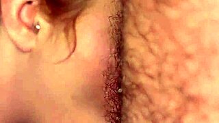 chubby ginger milf drains balls with sloppy deepthroat blowjob and wet hairy pussy riding