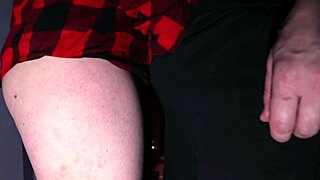 redhead milf with perfect ass guides stud into wet pussy ride
