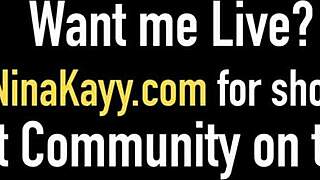 nina kayy milks thick big black cock with curvy thighs doggystyle