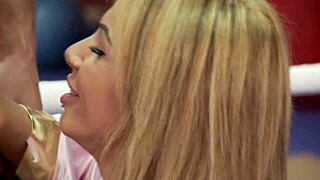 boxing teacher rams monster cock deep in milf's ass during ring fuck