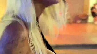 summer mallorca tease: busty blonde cameron cohen's wet pussy grind!