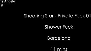 shooting star cris angelo pounds wife sensually in steamy shower