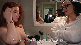 Watching fiery Crystal White's post-anal casting public threesome shower fuck drives me wild part 2