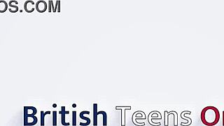 british student enjoys teacher's oral then swallows load