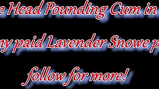 yoga goddess throbs with big cock throat cum while toes peek out