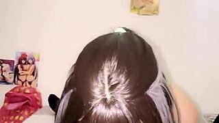 Tempting Young Mexican Big Ass Mini Dress Tease