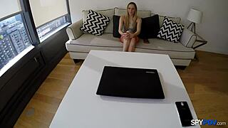 hey check out this spy pov of hollie mack's shaved pussy riding hard with tattoos and tits bouncing doggystyle cumshot