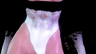 pretty trans teen 2b struts big cock toy suck compilation