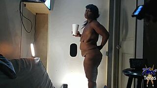 Pounding black ebony ass with bouncing tits scene 15