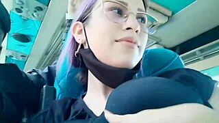 blakeproductions public bus blowjob deepthroat doggystyle creampie with latina big ass cowgirl