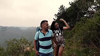 fucking outdoors with hot colombian milf big tits wet pussy roleplay!