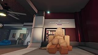 i stretch innocent roblox babe's pussy with giant cock first time