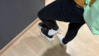 Milf Grinds Hard on Cock in Shared Bed Creampie Finishes