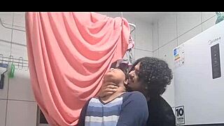 teacher tempts eager student in private lesson