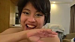 Ever seen Salome Salvi puke gagging on cock first time, pinay slut spits wildly?