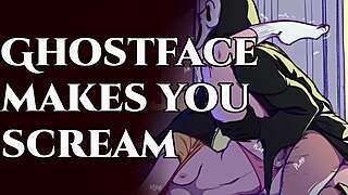 GHOSTFACE CALLS THEN POUNDS YOU BENT OVER IN HORROR ROLEPLAY DOGGYSTYLE