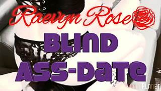 blind ass-date turns into total femdom face sitting and ass worshiping bdsm slave session