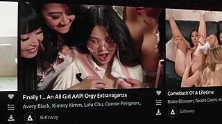 Petite Squirter Coco Lovelock Drowns Lauren Phillips Upside Down!