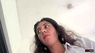 Sneaky Cum-Faced Pizza Munch in Crowded Public Cafe