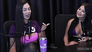 Heart racing watching sheer red outfits in renatinha melo wild cast compilation!