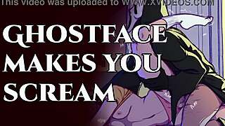 GHOSTFACE CALLS THEN POUNDS YOU BENT OVER IN HORROR ROLEPLAY DOGGYSTYLE