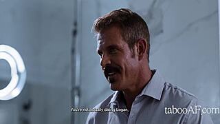 Gay Dude Catches and Pounds Adorable Bent-Over Hottie