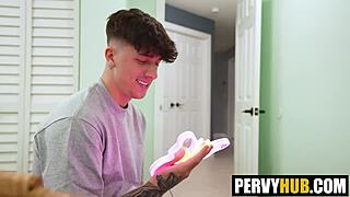 Bold college sendoff thrusts Ethan deep into Diamond Franco's eager reality!
