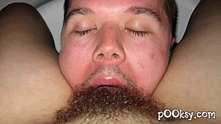 Hairy Meggie stretches pussy limits for amateur dick thrill