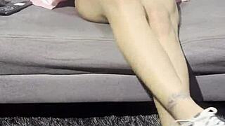 Hot schoolgirl visits home post-class for intense public pounding