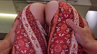 yo, that curvy milf cleaner always spreads for my cock after a fat tip in the kitchen