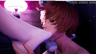 passionate alice worships sexy feet with hungry sucking