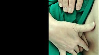 Sexy Milf In Miniskirt Horny Spread On Kitchen Table