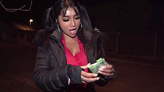 public agent seduces sexy asian big tits ass with monster cock pickup