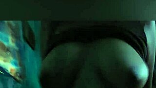 athletic latina's huge natural tits bounce wildly cowgirl style moaning loud