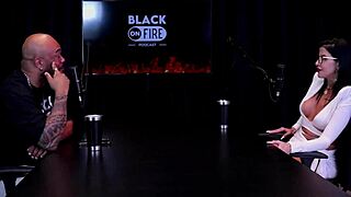 Leticia Braga shows client friend in sheer red panties takes it serious photos