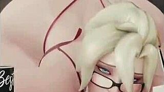 Generalbutch Mercy's Ass Tease Compilation