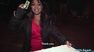 public agent seduces sexy asian big tits ass with monster cock pickup