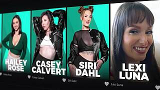 aidra fox tempts kenna james into steamy lesbian pussy licking