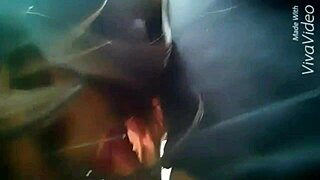 My ex latina girlfriend slurps my small cock in super slow motion blowjob
