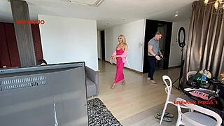 legacy mess, stylish horny ladyboy, fuck your client candy with that big cock