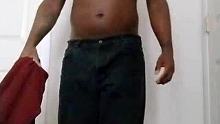 narrating a private shave and masturbation session