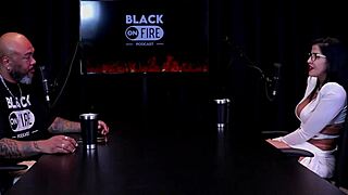 Leticia Braga shows client friend in sheer red panties takes it serious photos