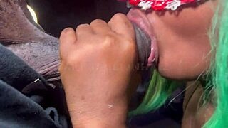 damn sexy ebony twerks her wet pussy on my cock till i cum twice