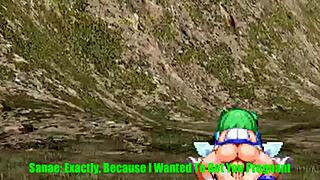 suika and cirno futanari choice in touhou parody