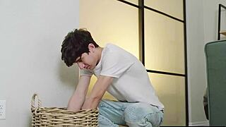 PANTY Sniffing Perv Caught PUNISHED by Petite Teen