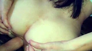 close-up mature ass gaping wide after anal pounding