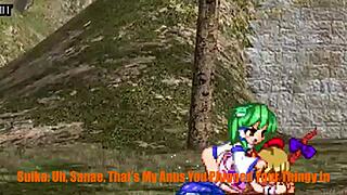 suika and cirno futanari choice in touhou parody
