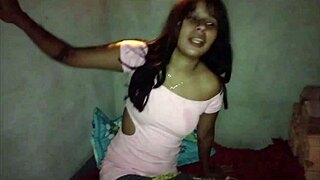 grateful street girl sucks cock then fucks hard