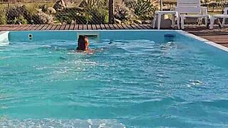 unknown latina tempts jacuzzi creampie cowgirl ride